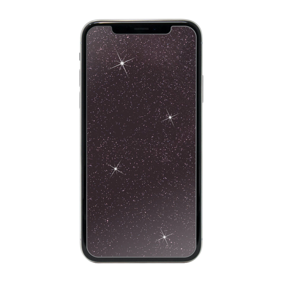 Glitter Glass - Pink - Apple iPhone 12 Pro/12/11/Xr